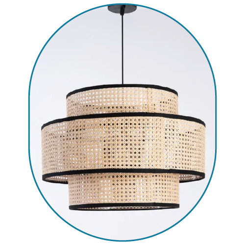 Rattan Ceiling Lamp